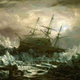 “Perilous Position of HMS ‘Terror’, Captain Back, in the Arctic Regions in the Summer of 1837"